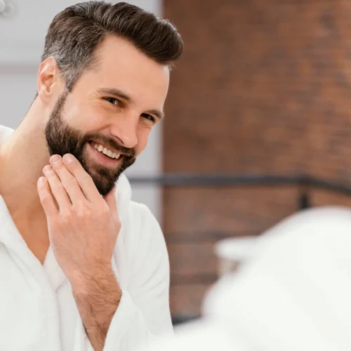 Beard and mustache alopecia