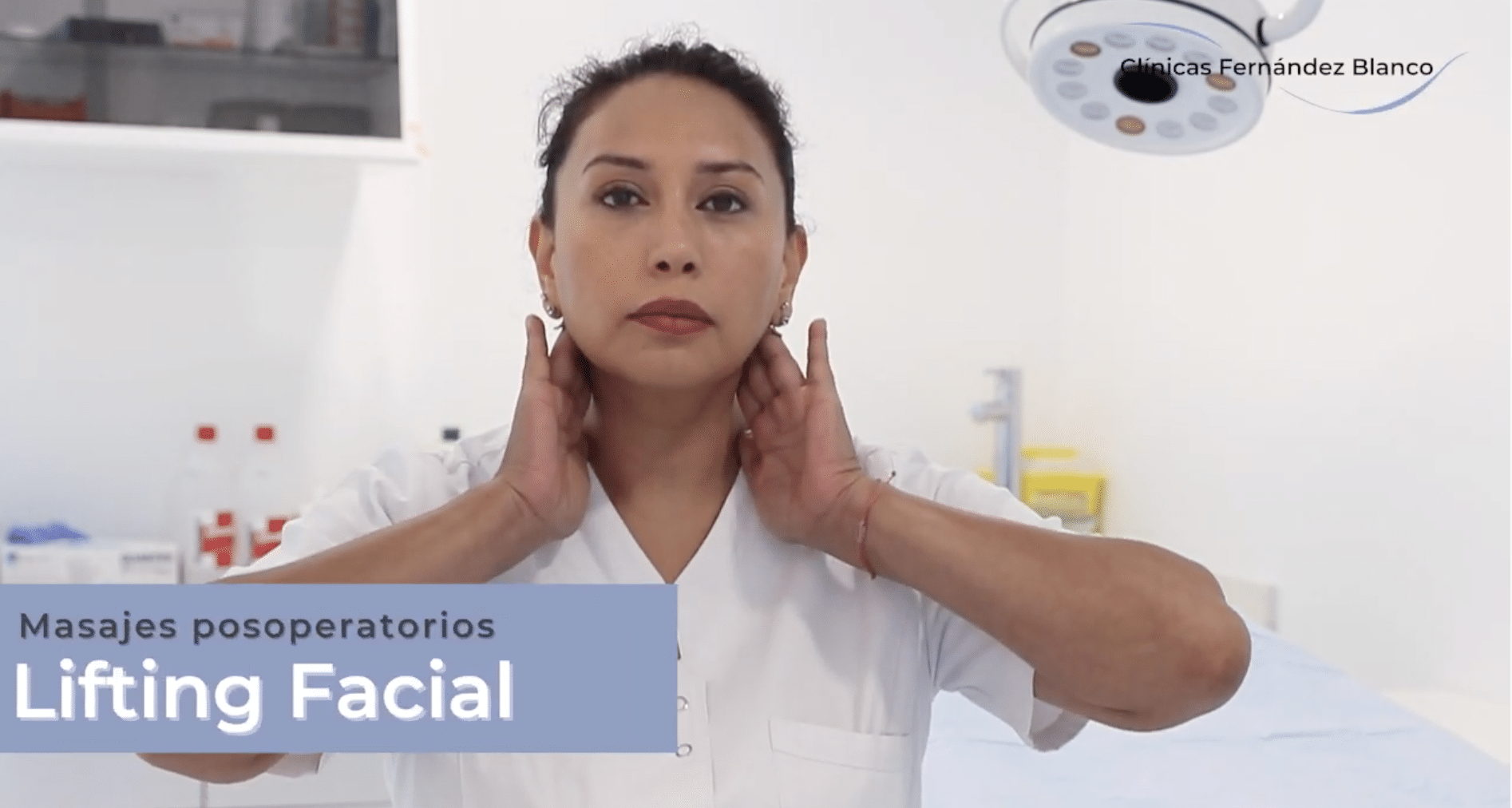 Videoblog acerca de los masajes posoperatorios del lifting facial