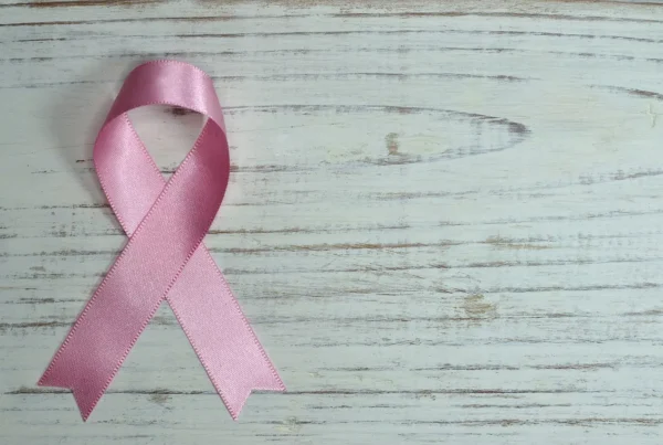 Lazo rosa - cáncer de mama
